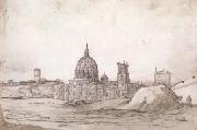 Claude Lorrain St Peter's,Rome (mk17) oil